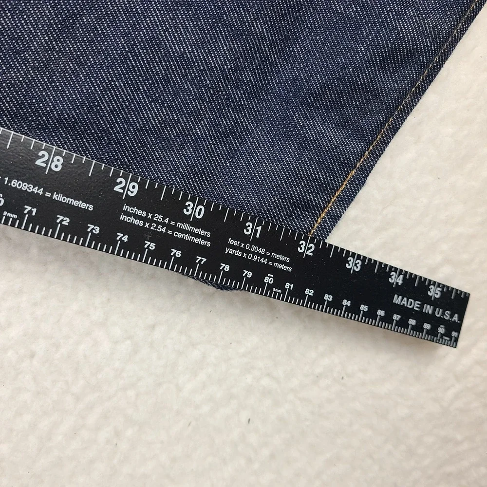Levi's 501‎ Jeans Mens 42x32 Blue Original Fit Waterless Button Fly Denim